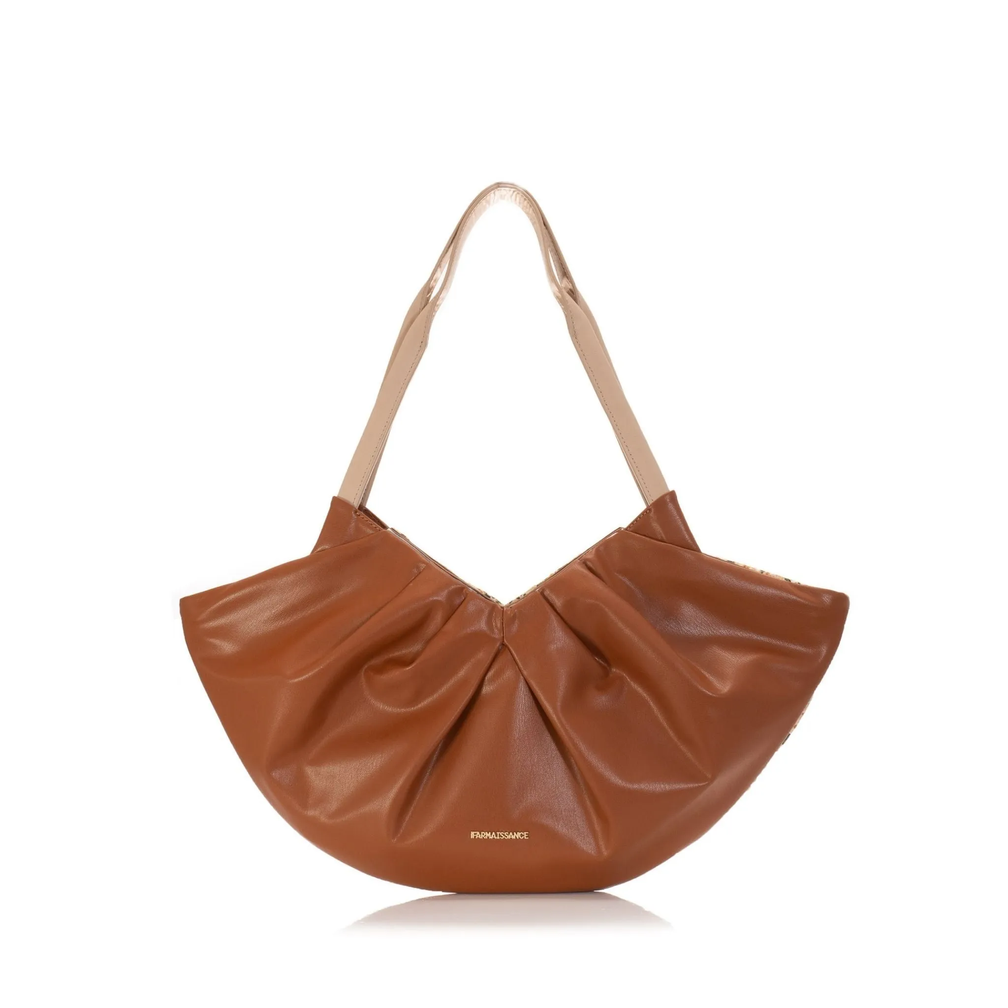 Olivia Fan Tote ⎮ Apple Leather