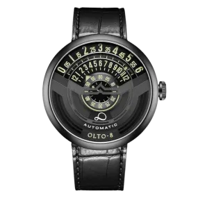 OLTO-8 INFINITY-I RPM-Style Automatic Watch Black