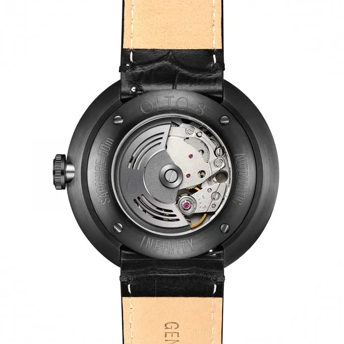 OLTO-8 INFINITY-I RPM-Style Automatic Watch Black