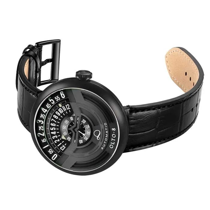 OLTO-8 INFINITY-I RPM-Style Automatic Watch Black