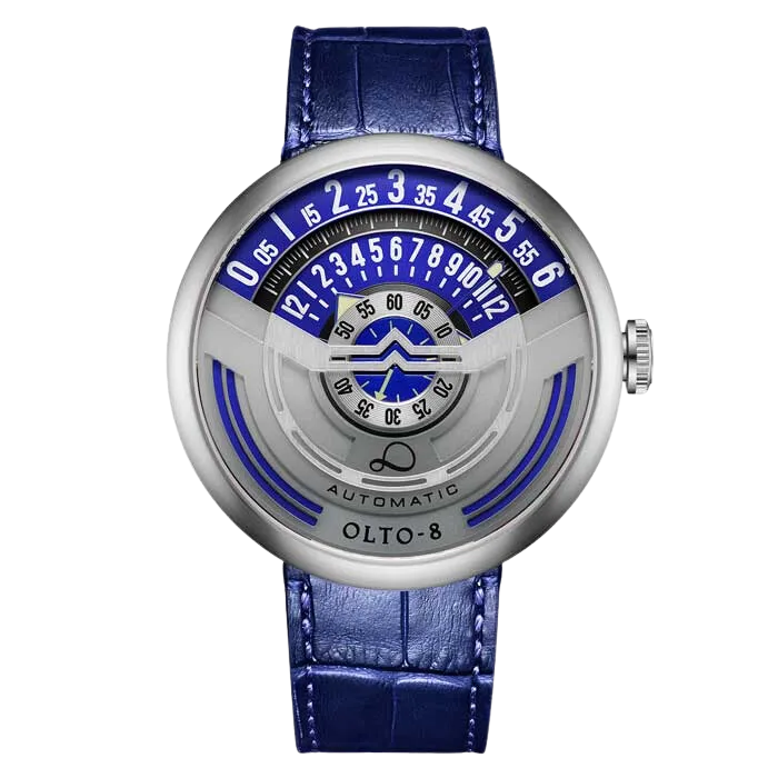 OLTO-8 INFINITY-I RPM-Style Automatic Watch Blue