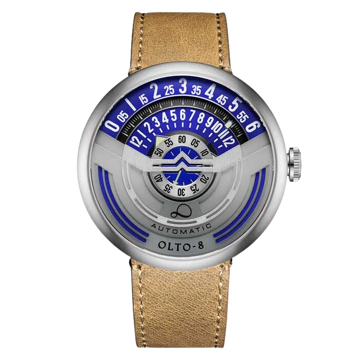 OLTO-8 INFINITY-I RPM-Style Automatic Watch Blue