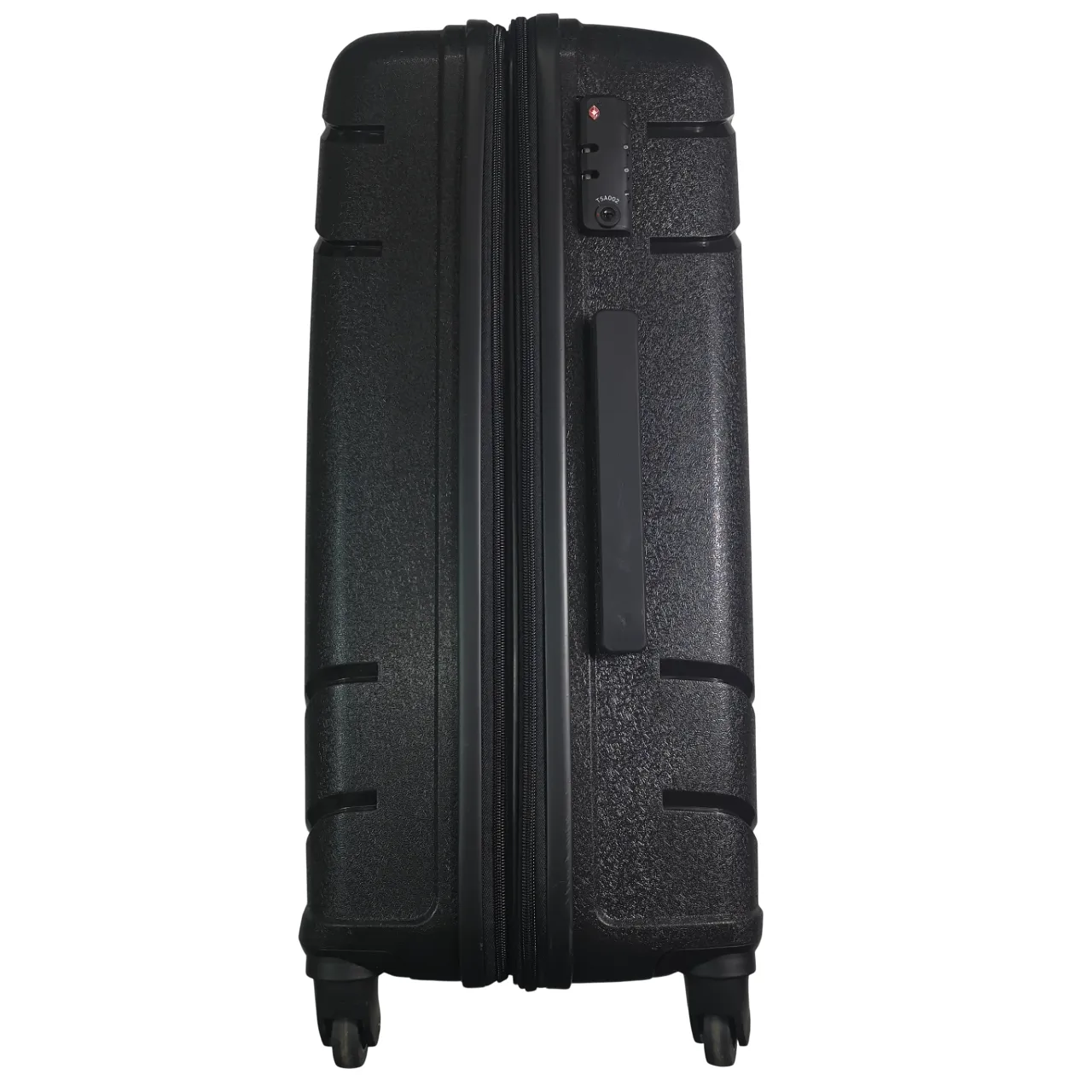 Pierre Cardin Trolley Hard Case Trolley Black Bag 24 inch