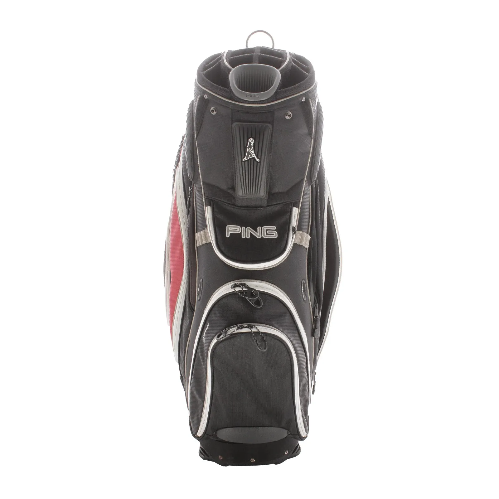 Ping Cart Bag - Black/Red/White