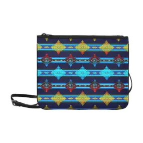 Plateau Night Slim Clutch Bag