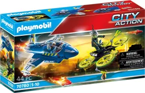 Playmobil 70780 City Action Police Jet With Drone