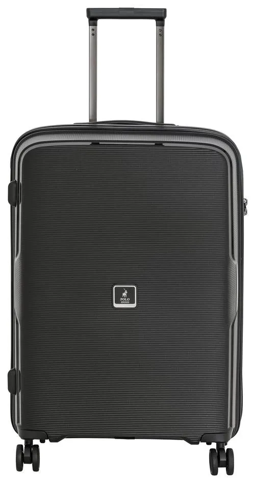 Polo Horizon Cabin 55cm Spinner Trolley Case | Metallic Black