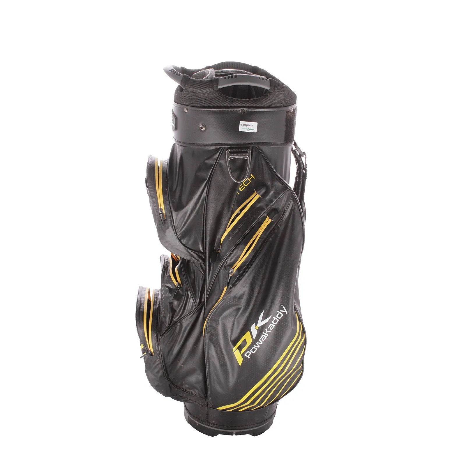 Powakaddy Second Hand Cart Bag - Black/Yellow