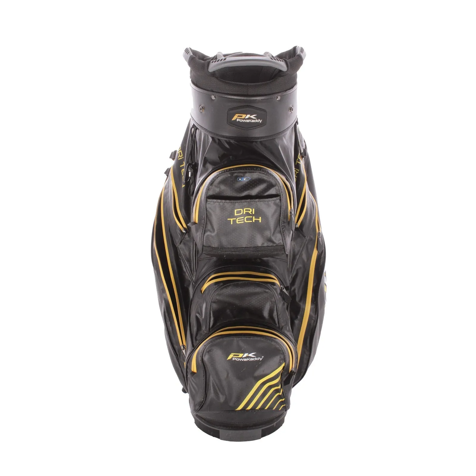 Powakaddy Second Hand Cart Bag - Black/Yellow