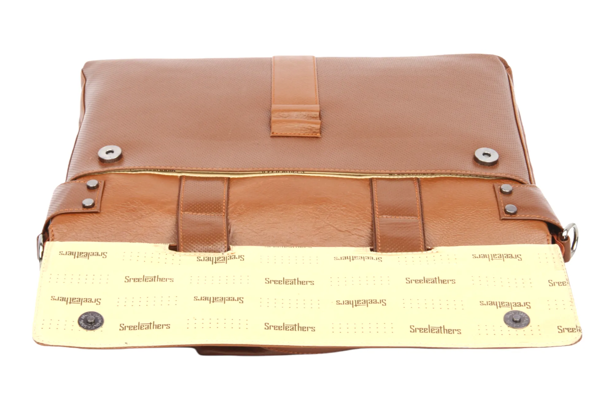 Premium Leather Laptop Bag  997426 (TAN)