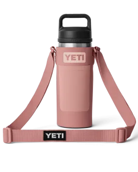 Rambler Bottle Sling in Sandstone Pink