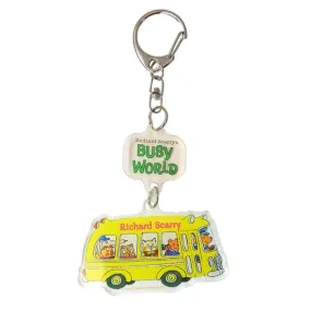 Richard Scarry Keychain · Bus *Limited Edition