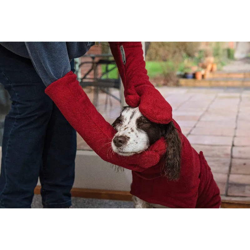 Ruff and Tumble Drying Mitts - Rosehip