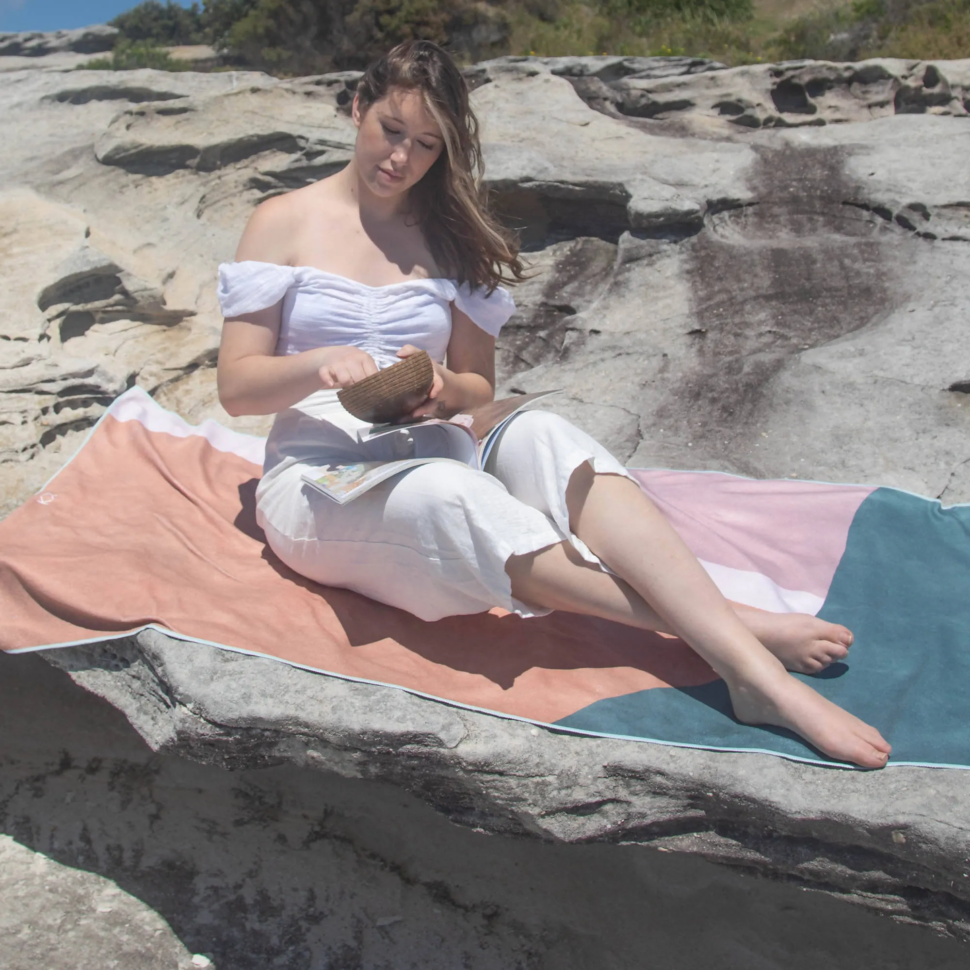 Sand Free Beach Towel - Wild Canyon