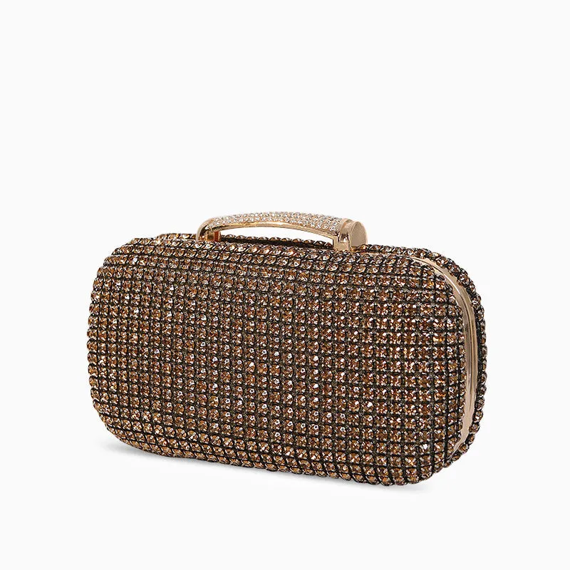 Sara Diamond Encrusted Clutch Bag