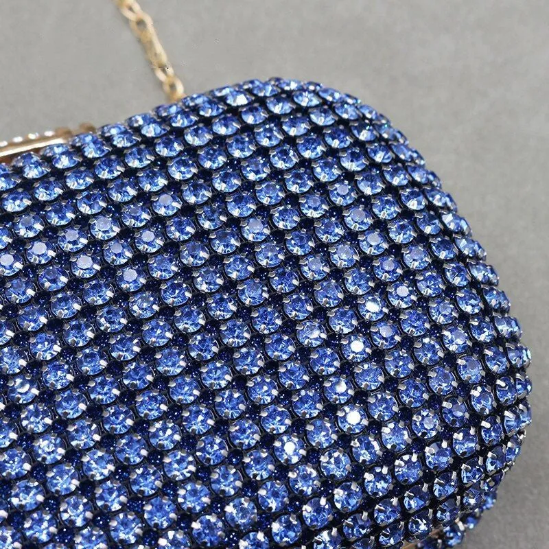 Sara Diamond Encrusted Clutch Bag