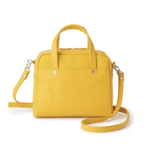 Shoulder Bag - Flight Bag Design / Mustard Yellow -, Handbag