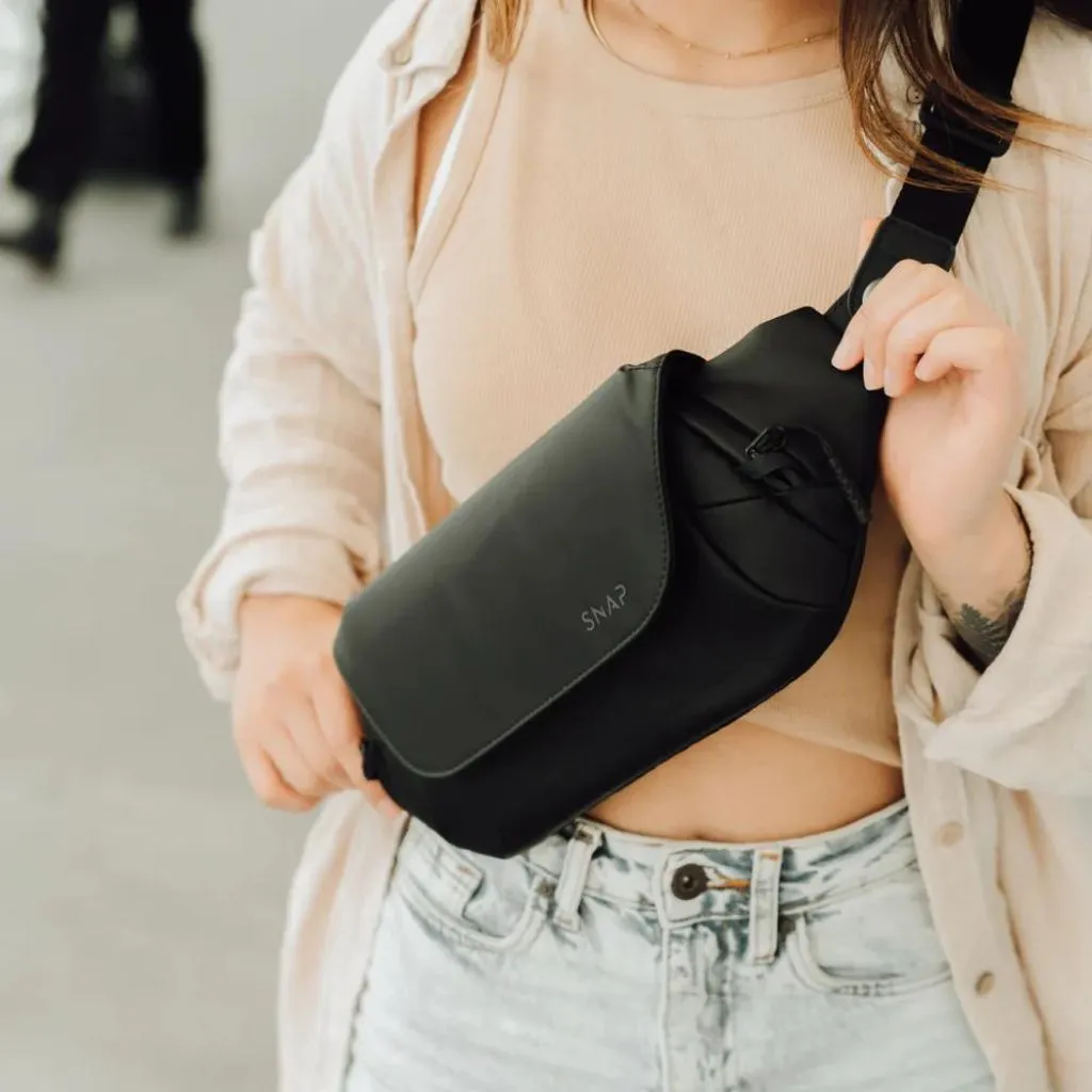 SnapWireless Trvlr Sling Shoulder Bag Black