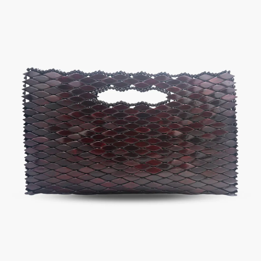 St. Tropez Clutch - Red Wine