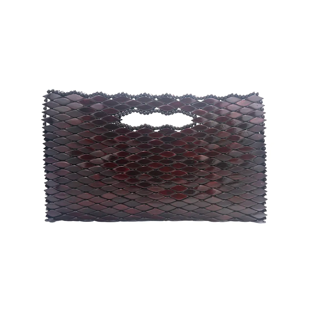 St. Tropez Clutch - Red Wine