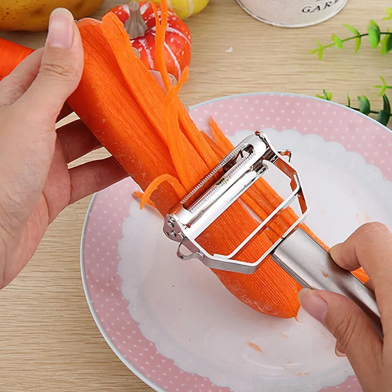 Stainless Steel Peeler Vegetable Cucumber Carrot Fruit Potato Kitchen Tool