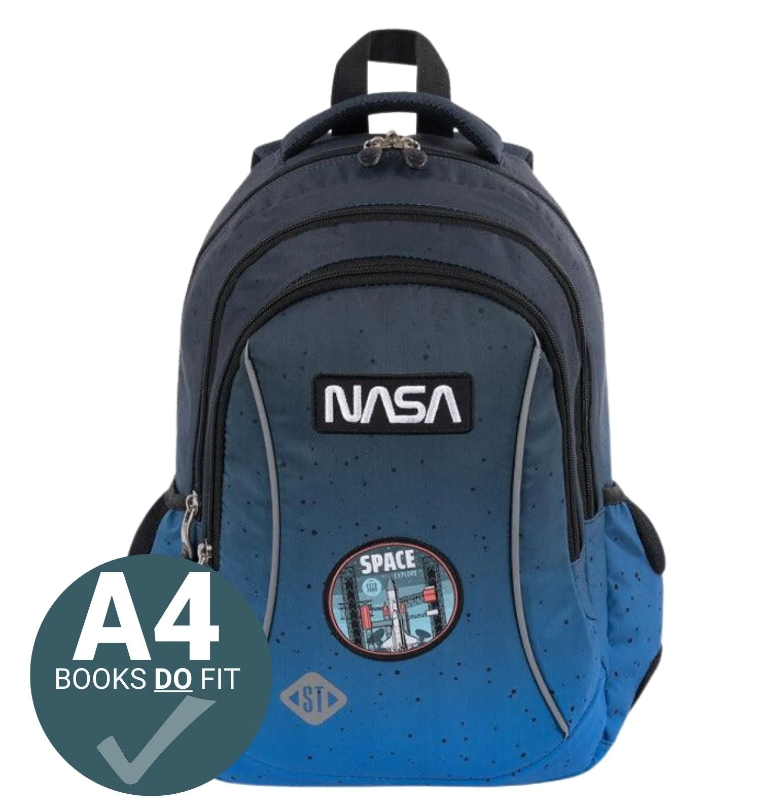 St.Right - NASA - 3 Compartment Backpack