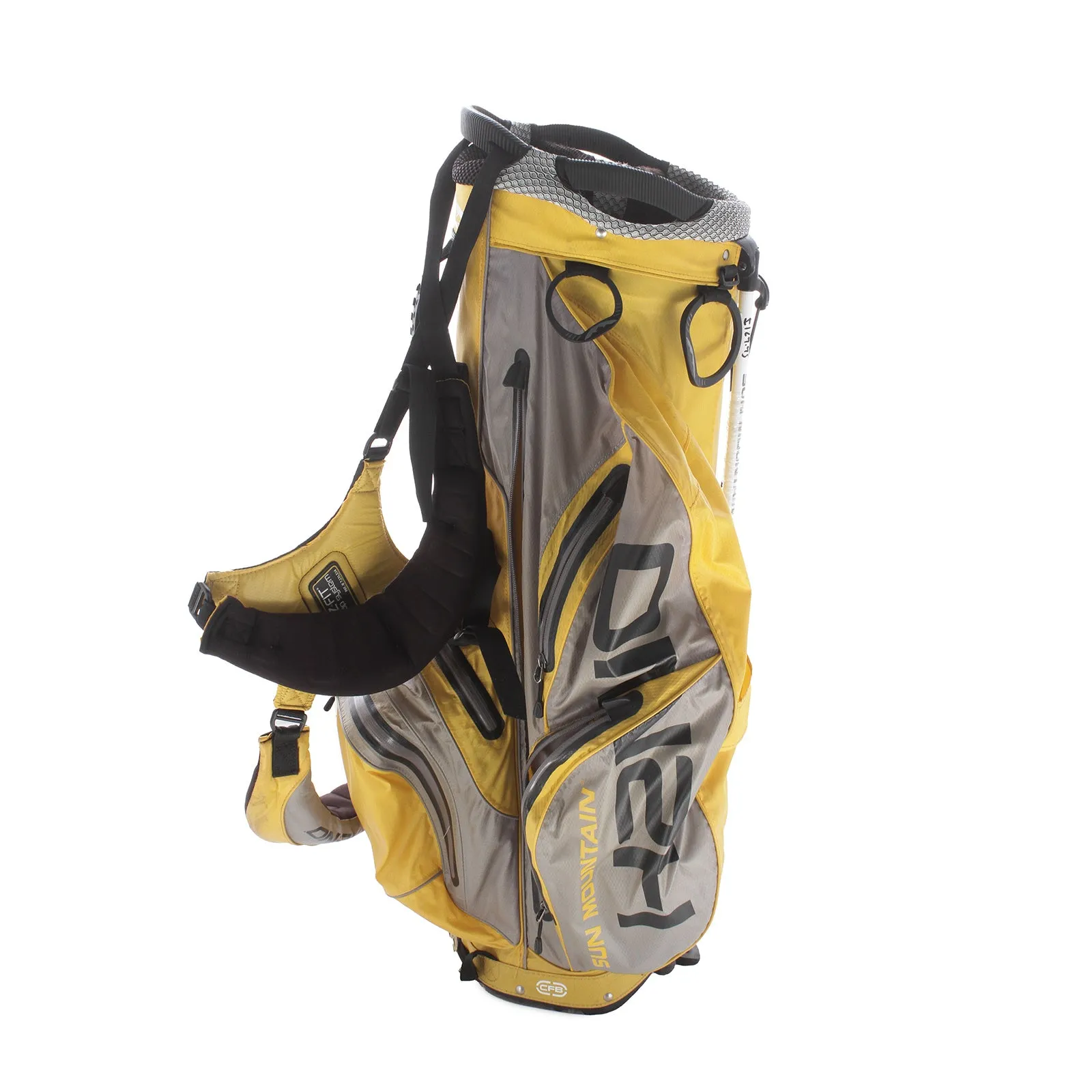 Sun Mountain H2ND Stand Bag - Yellow/White/Black