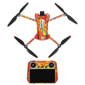 Sunnylife Drone Remote Control Protective Sticker For DJI Mini 3 Pro RC Version( Skateboard)