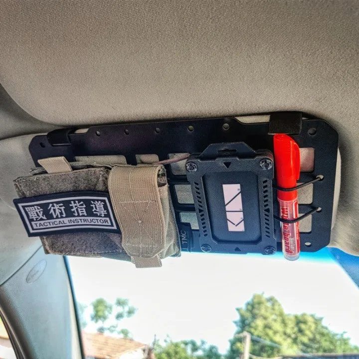 Tactical Storage Car Organizer Rack