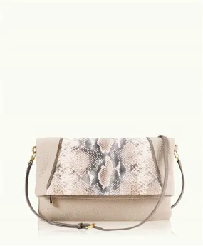 Taupe Carly Clutch