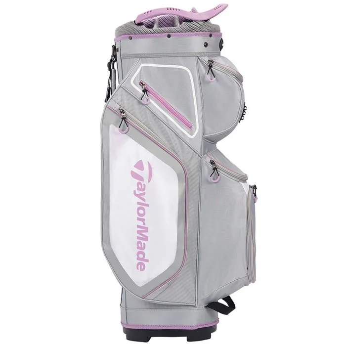 Taylormade Pro 8.0 Cart Bag - Grey/Purple