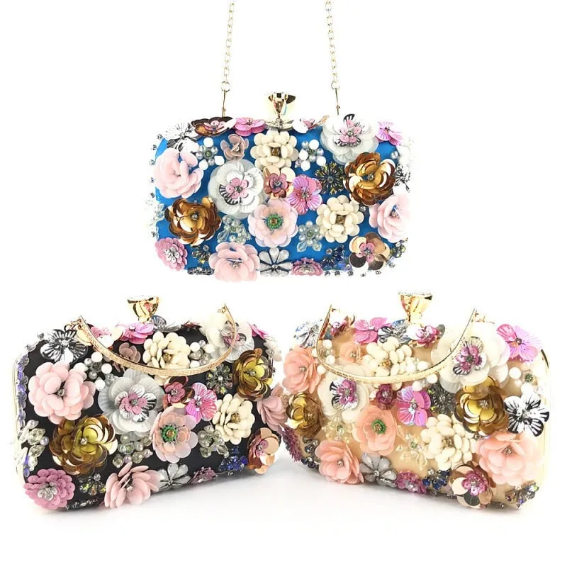 TEEK - Handful of Flowers Clutch