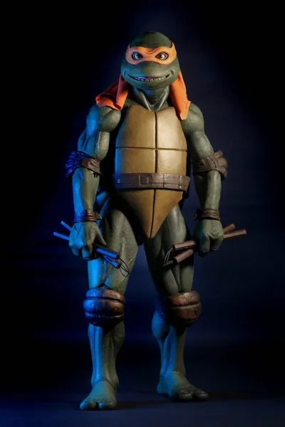 Teenage Mutant Ninja Turtles (Movie) Michelangelo 1/4th Scale Figure by Neca