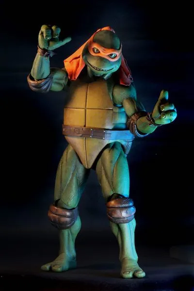 Teenage Mutant Ninja Turtles (Movie) Michelangelo 1/4th Scale Figure by Neca