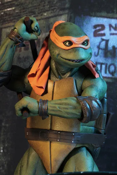 Teenage Mutant Ninja Turtles (Movie) Michelangelo 1/4th Scale Figure by Neca