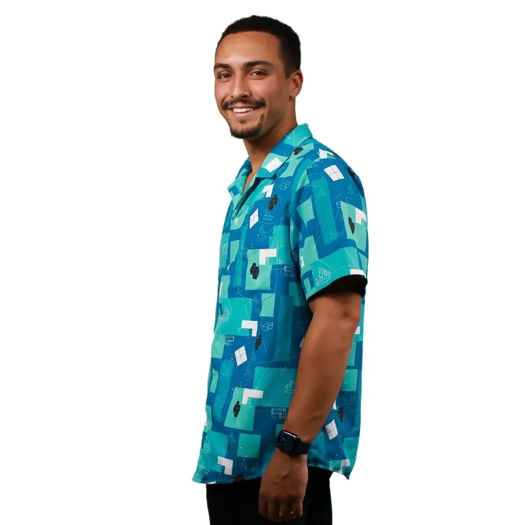 Tetris Engineering Button Up Shirt