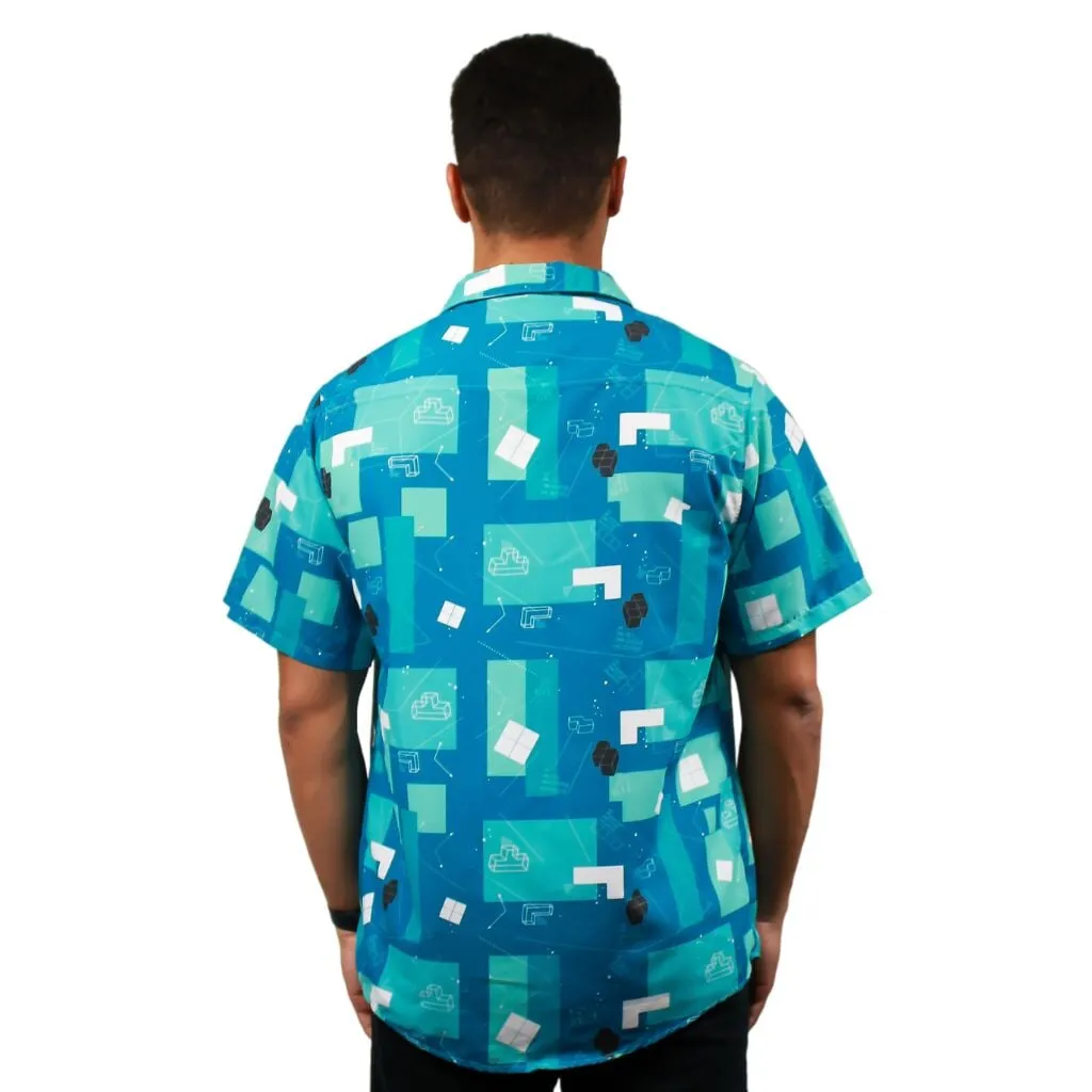 Tetris Engineering Button Up Shirt