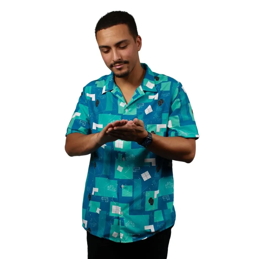 Tetris Engineering Button Up Shirt