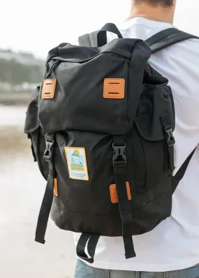 'The Explorer' Backpack in Black