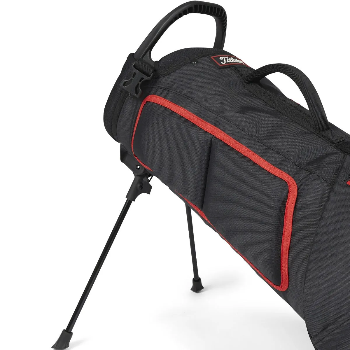 Titleist Premium Carry Bag - Black/Black/Red