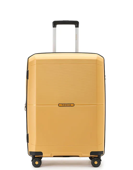 Tosca - Globetrotter Medium 25in Spinner - Golden Yellow