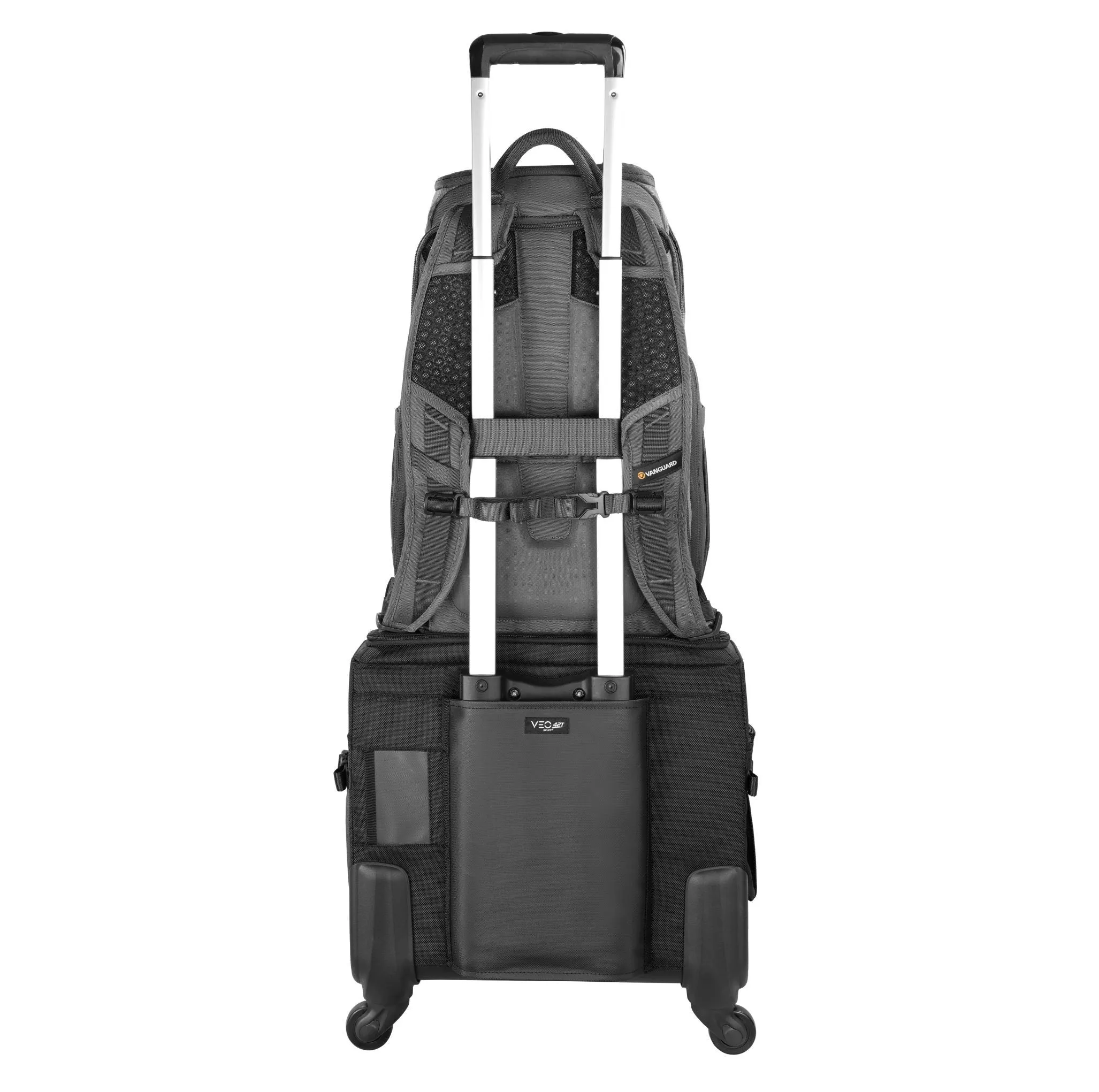 VEO Adaptor R48 Gray Camera Backpack w/ USB Port - Rear Access