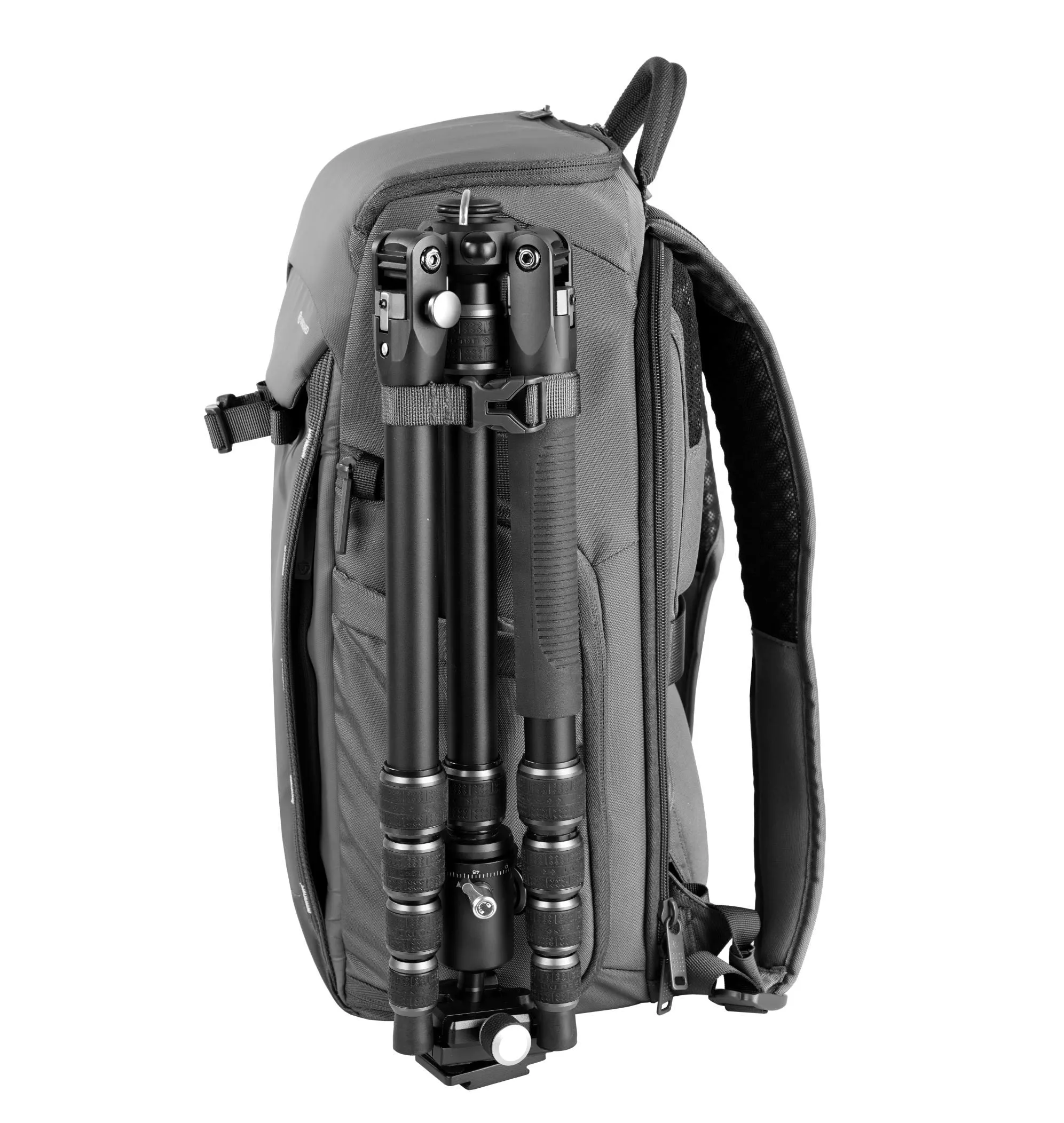 VEO Adaptor R48 Gray Camera Backpack w/ USB Port - Rear Access