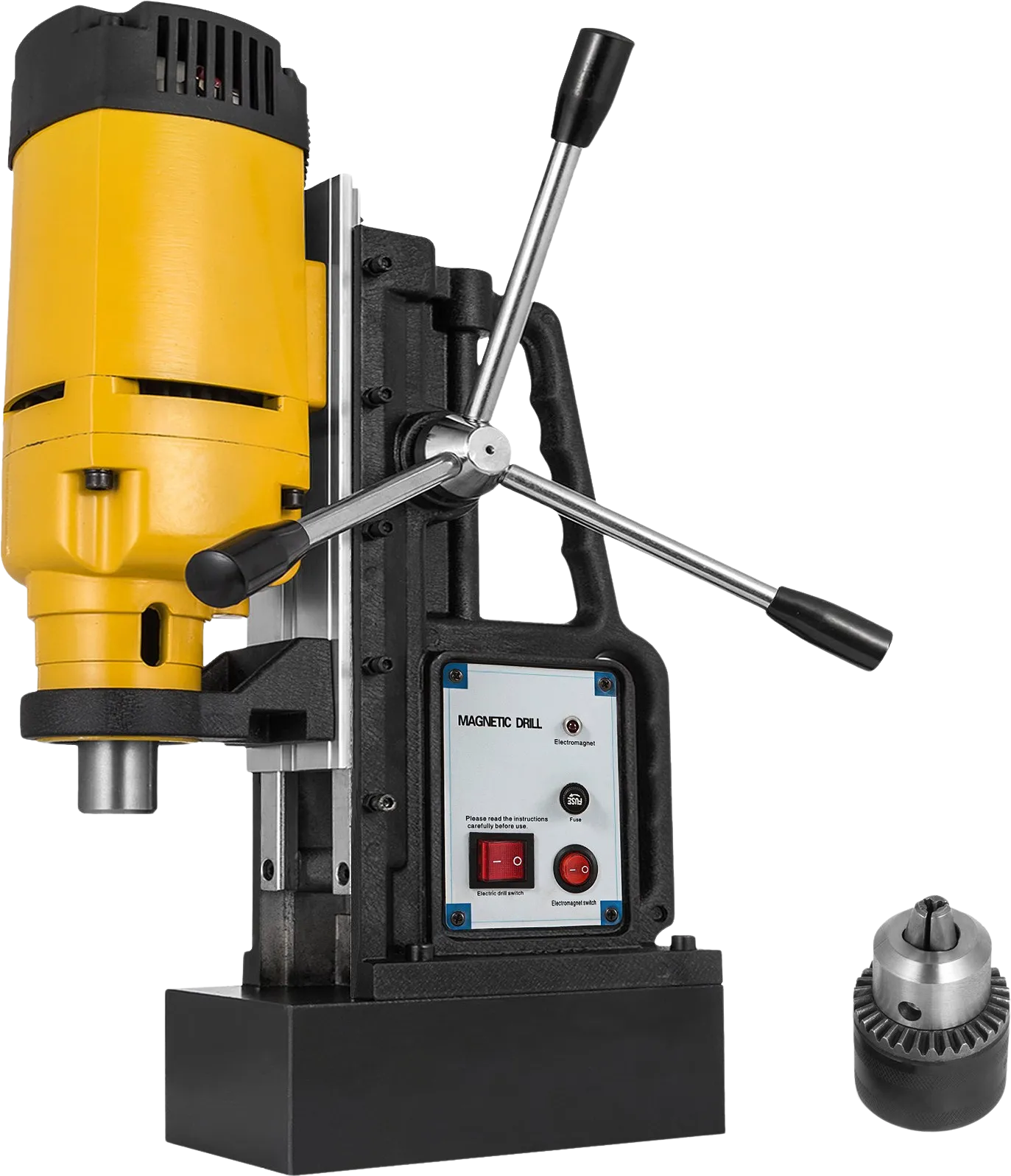 Vevor Magnetic Drill Press 1200W with 9/10-Inch Boring Diameter 550 RPM New