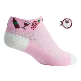 Vino Women's Golf Sock With Ball Marker