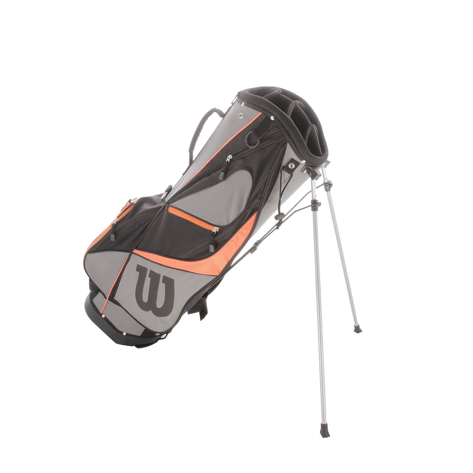 Wilson Stand Bag - Black/Orange