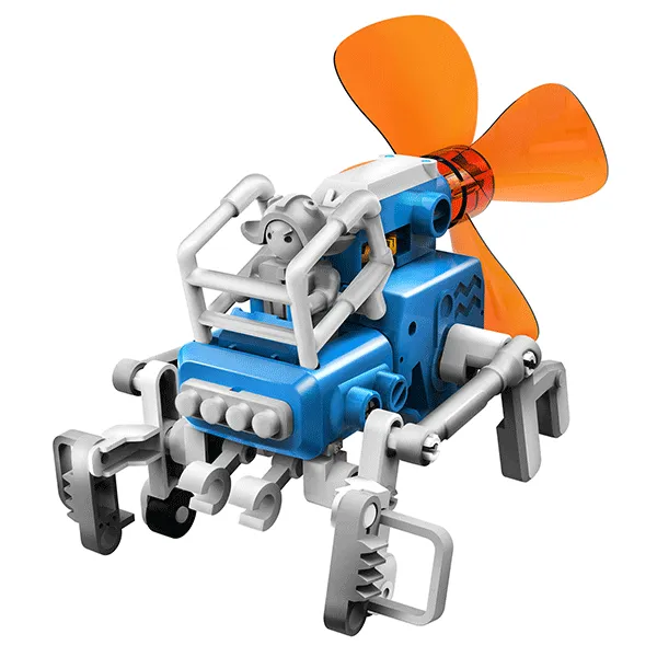 Wind Bots: 6-in-1 Educational Wind-Powered Kit for STEM Learning | Ages 8 