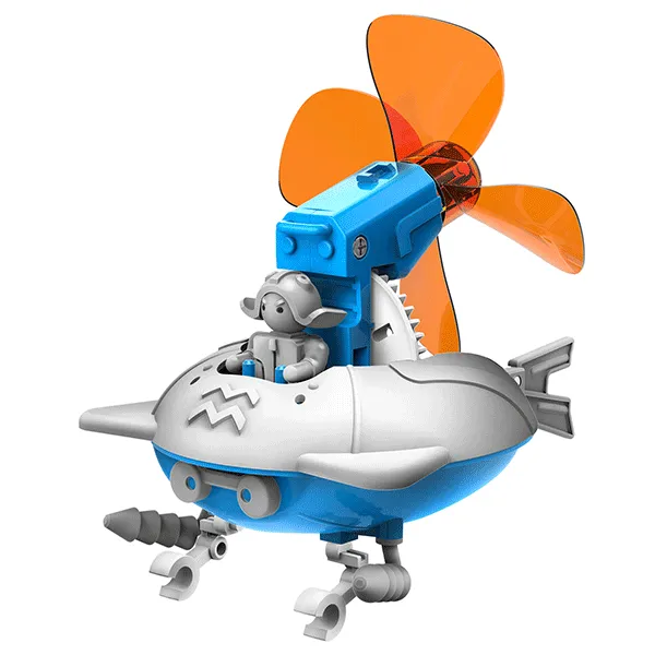 Wind Bots: 6-in-1 Educational Wind-Powered Kit for STEM Learning | Ages 8 