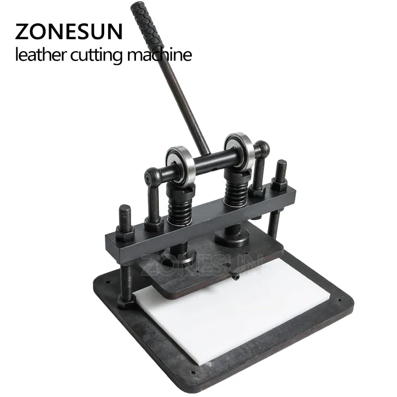 ZONESUN 2616cm DIY Handbag Manual Leather Cutting Machine Photo Paper Pvc/Eva Sheet Mold Cutter Leather Die Cutting Tool Craft